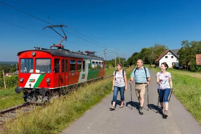 Unterwegs auf 100 Jahre alten Schienen