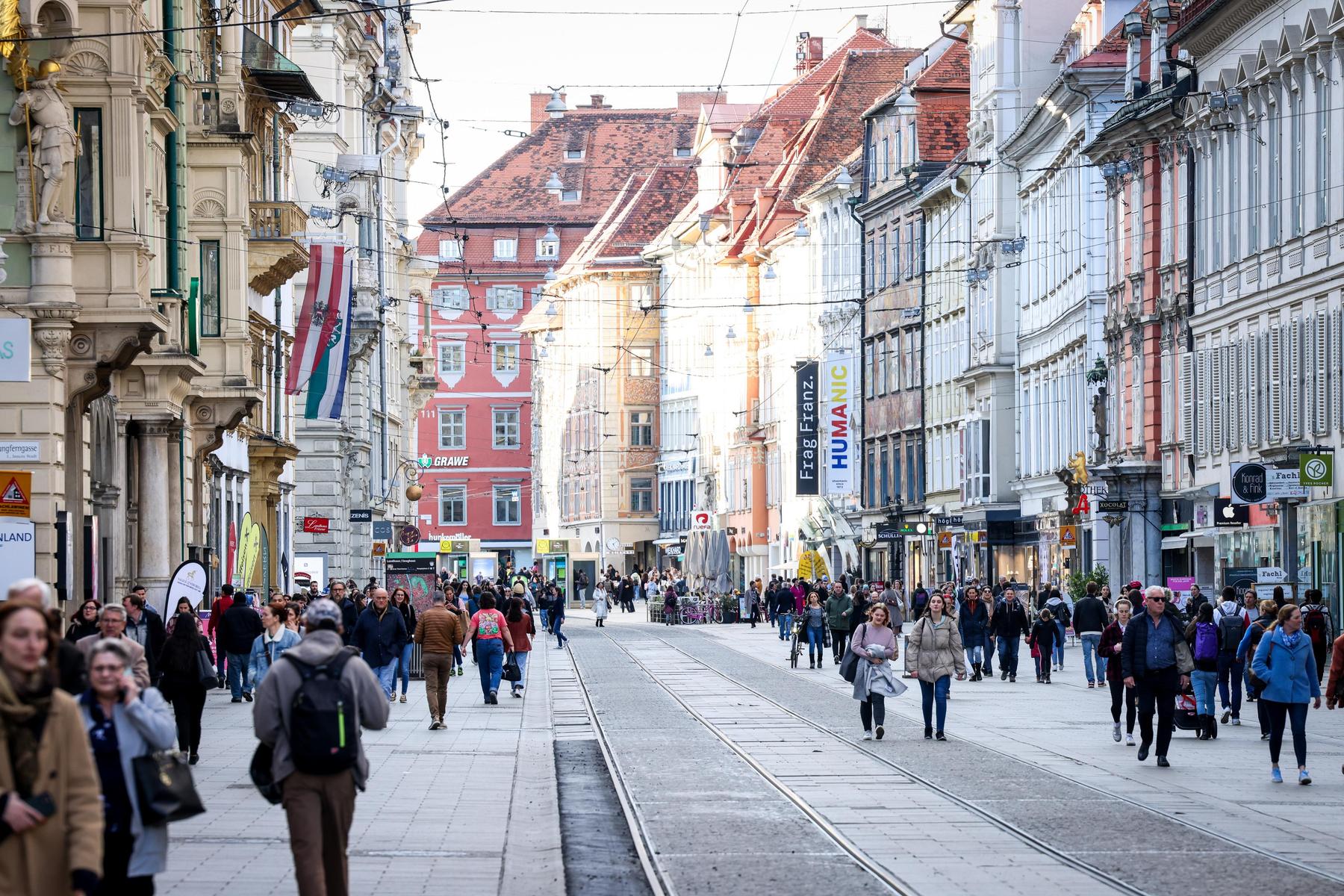 Minus 5,8 Prozent: „Ganz extrem“: Mieten für Geschäftslokale gehen in Graz zurück