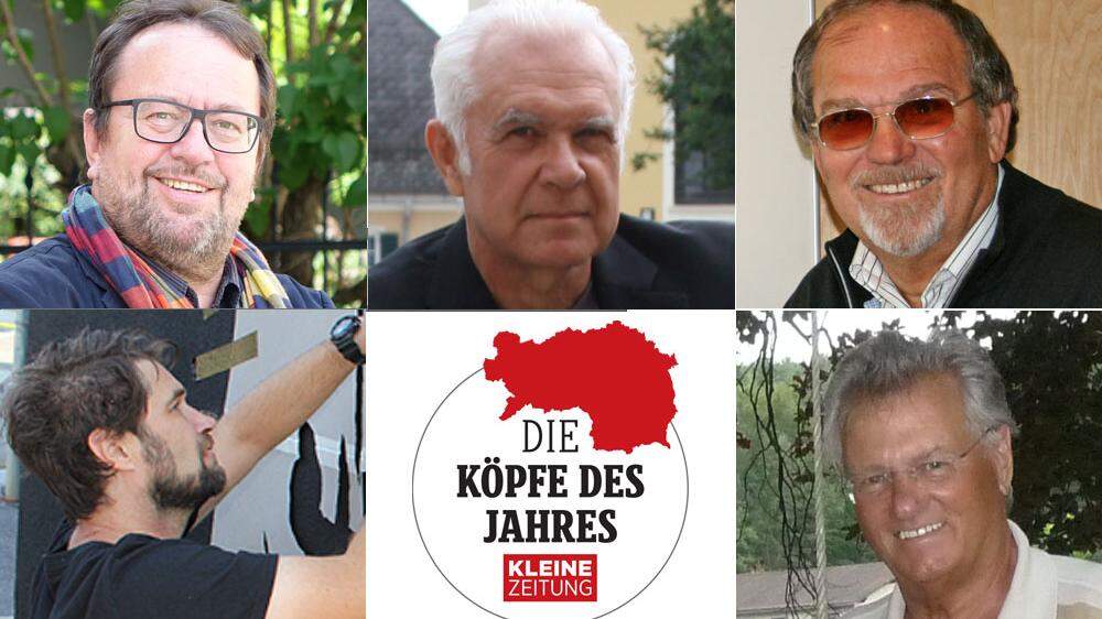 Johannes Fuchs, Wolfgang Pollanz, Werner Uhl, Werner Bauer, Hermann Steinwender