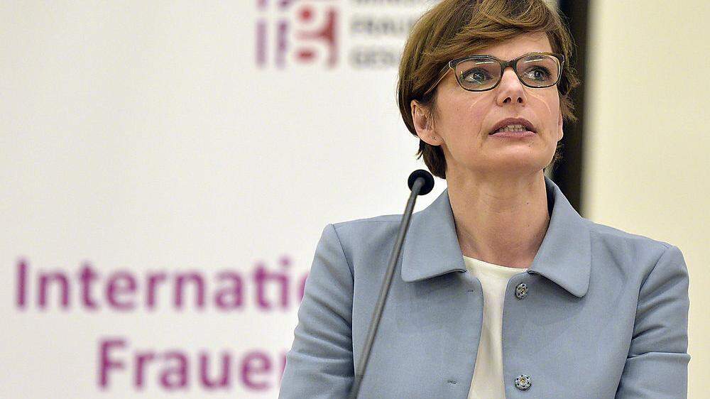 Frauen- und Gesundheitsministerin Pamela Rendi-Wagner