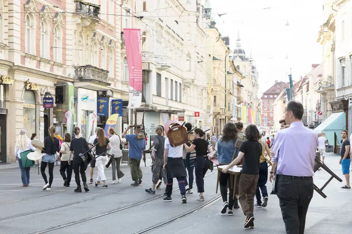 .. oder in der Grazer Herrengasse.