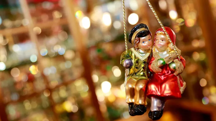 Nostalgie ist beim Christbaumschmuck bei Haller angesagt