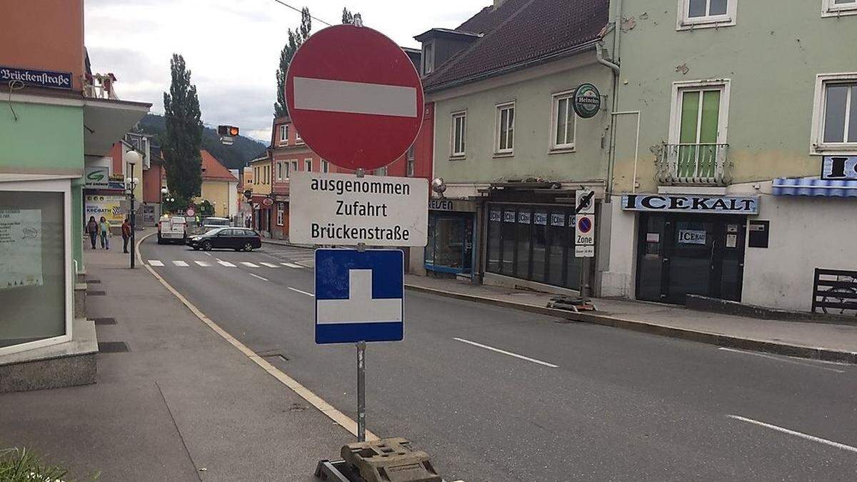 Hauptverkehrsader durch Spittal ist ab heute gesperrt