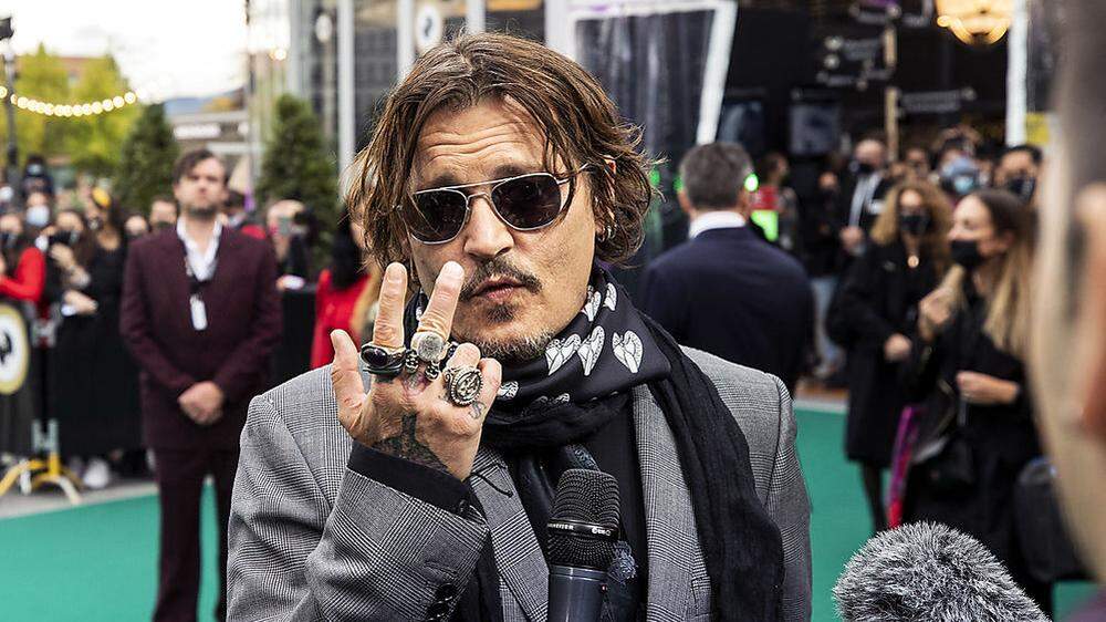Johnny Depp, hier beim Filmfestival in Zürich