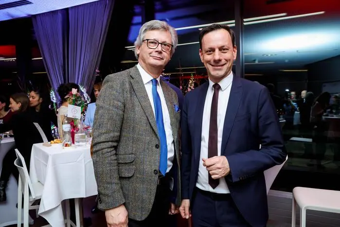 Bezirkshautmann Andreas Weitlaner und Nationalratsabgeordneter Ernst Gödl