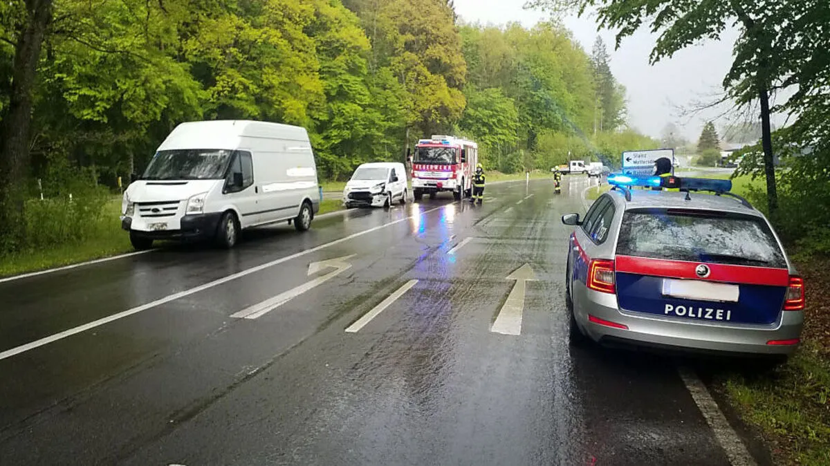 Die Feuerwehr Preding und die Polizei Groß St. Florian waren im Einsatz