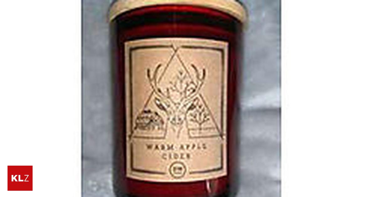 Kaufhauskette TK Maxx ruft Kerzen mit Docht aus Holz zurück