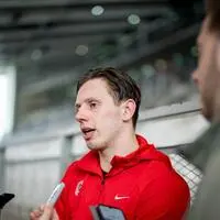 Marco Rossi ist gut in Wien beim ÖEHV-Team angekommen
