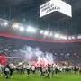 Die Fans von Eintracht Frankfurt