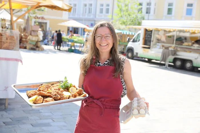 Karin Suschetz, Biohof Madritsch, ist Skoftischs Stellvertreterin.