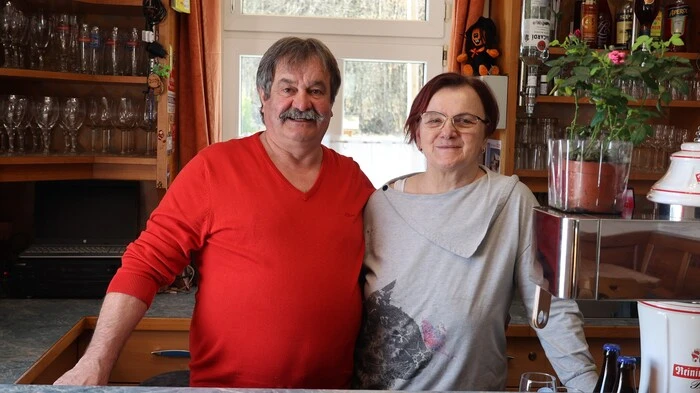 Das Gastwirts-Ehepaar Josef und Sophie Karner 
