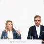 Familienministerin Susanne Raab, Finanzminister Magnus Brunner (beide ÖVP) 