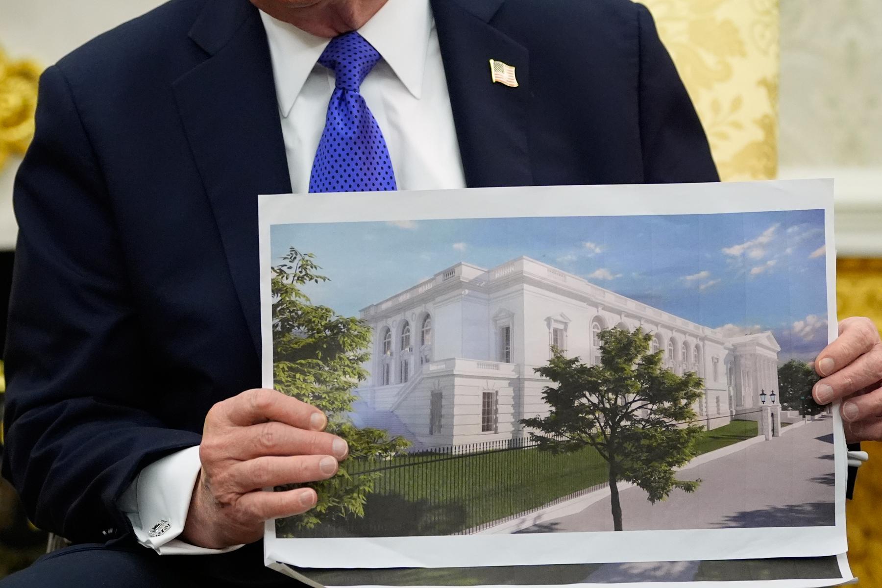 Für Ballsaal: US-Präsident Trump lässt Weißes Haus teils abreißen