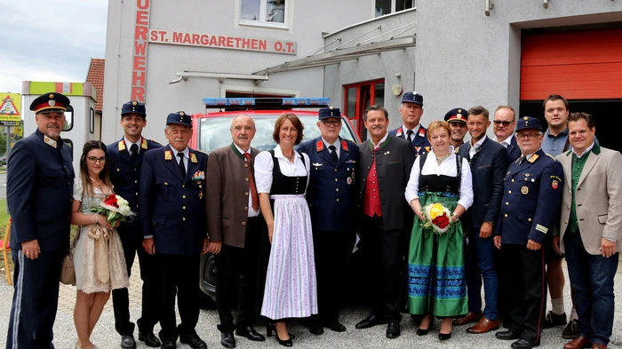 Kommandant Reinhold Slamanig konnte sich über hunderte Besucher, darunter zahlreiche Ehrengäste freuen.