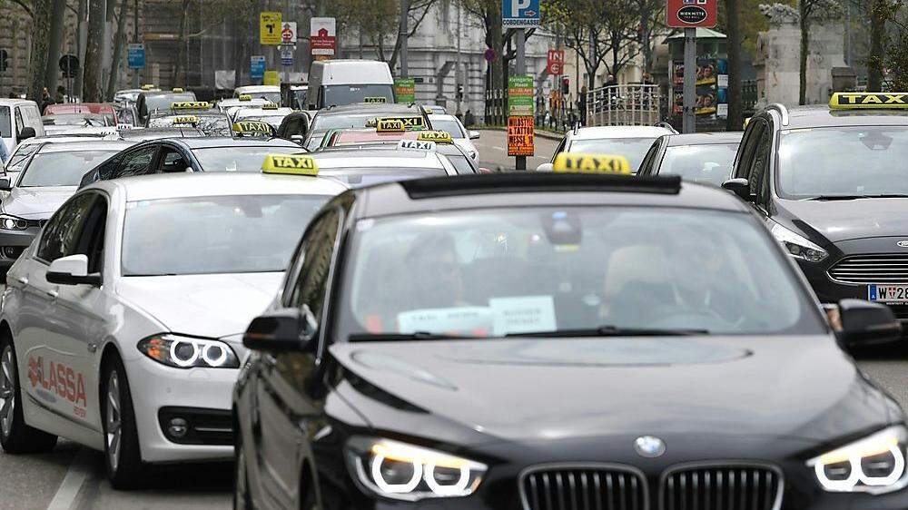 Wiens Taxifahrer wehren sich gegen Uber