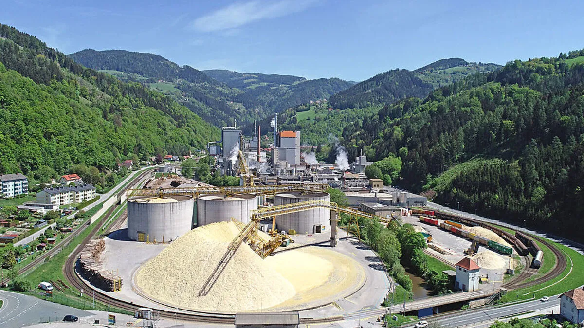 Das Mondi-Werk in Frantschach