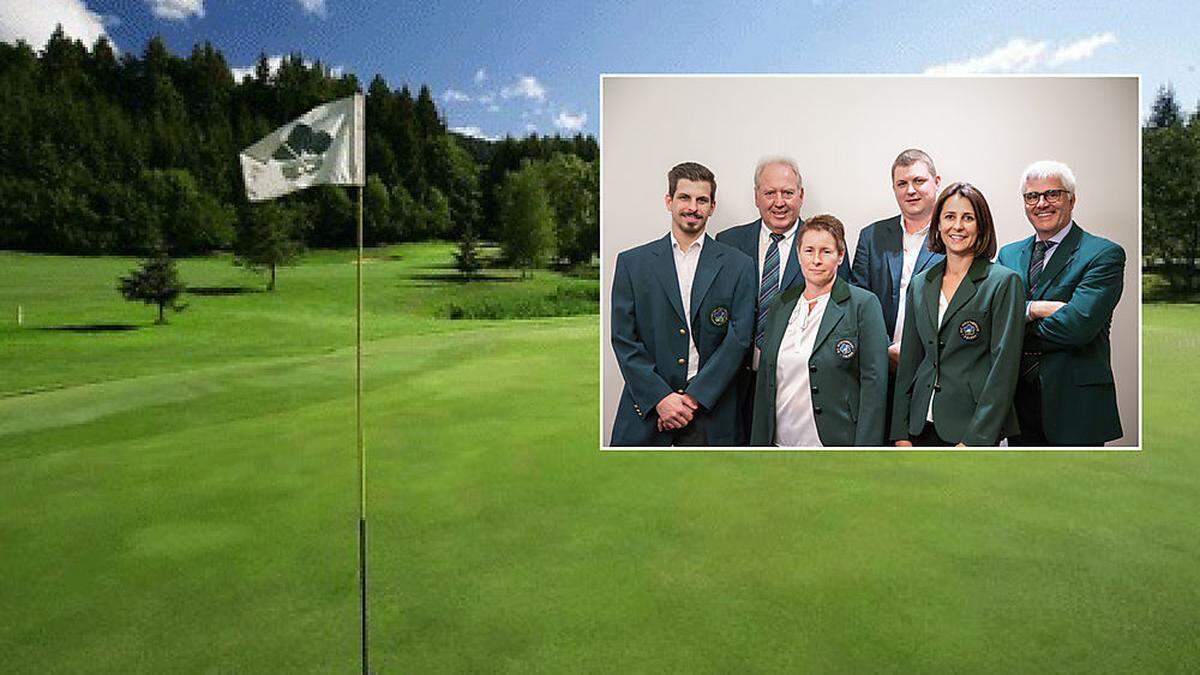 Am Foto der neue Vorstand von links nach rechts: Tono Wrann jun., Hans Jörg Malliga, Heike Messner, Raphael Cuder, Monika Oehlwein, Gerhard Brüggler)