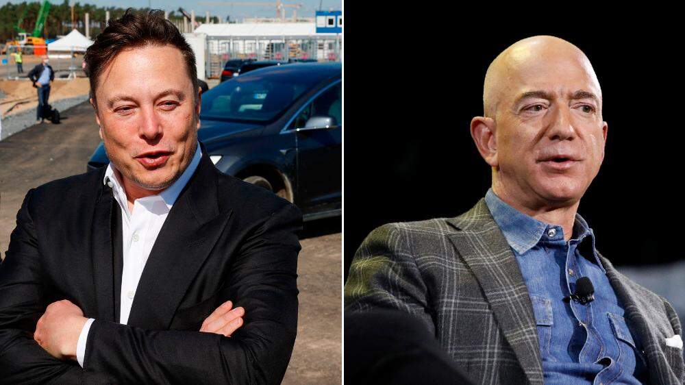 Elon Musk und Jeff Bezos setzen auf Internet via Satellit