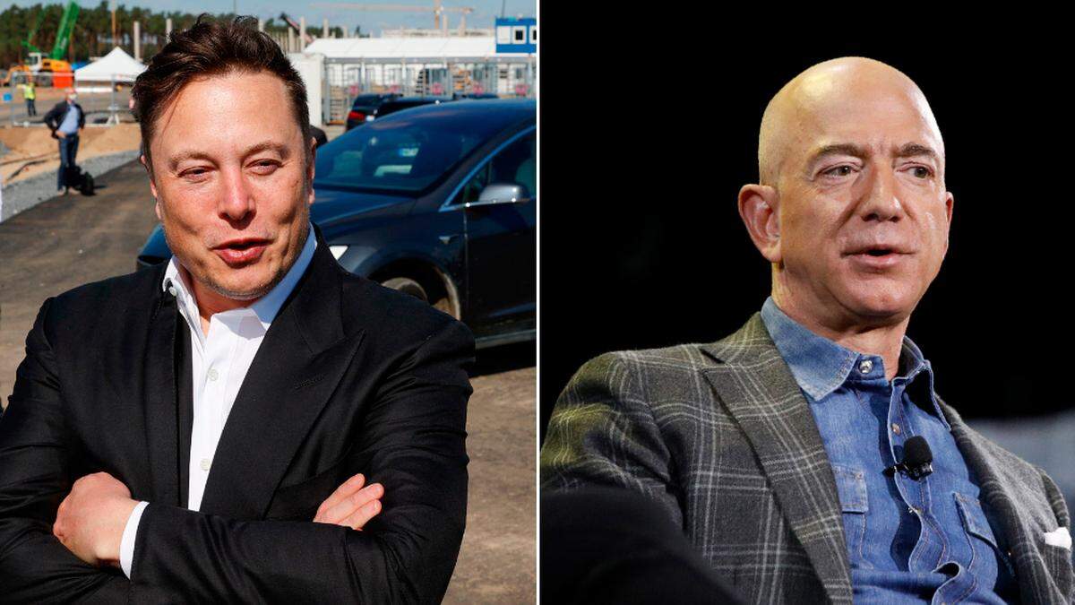Elon Musk und Jeff Bezos setzen auf Internet via Satellit