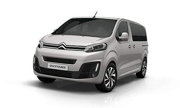 Die Citroën-Variante heißt Spacetourer