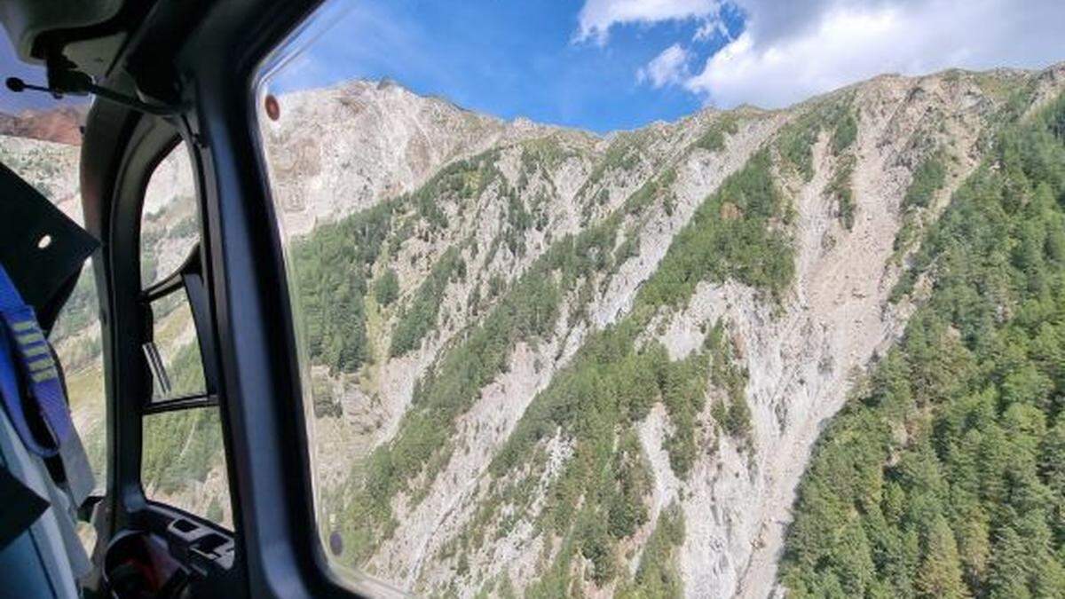 Bei einem Kontrollflug wurde die Situation beurteilt