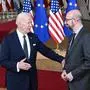 US-Präsident Joe Biden und Ratspräsident Charles Michel