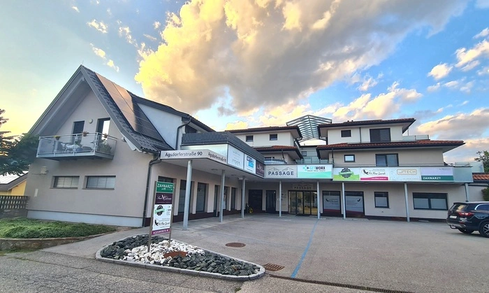 Die „Passage“: Das Geschäfts- und Wohngebäude in St. Andrä