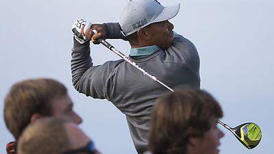 Tiger Woods bei der Arbeit