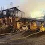 So sah es einen Tag nach dem Großbrand beim "Haupmerhof" in Matrei aus