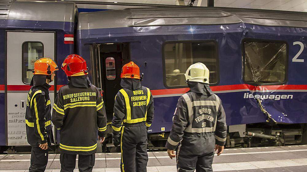 Bahnunfall in Salzburg