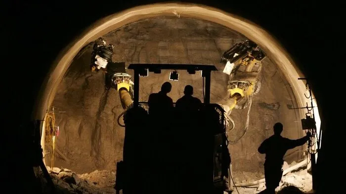 Im Tunnel wird weitergebohrt (Archivbild)
