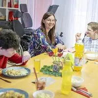 In den Tagesstätten wird gemeinsam gekocht und gegessen