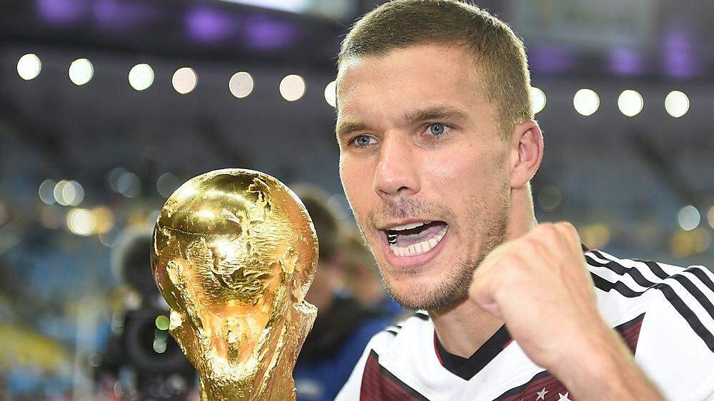 Lukas Podolski durfte sich 2014 über den Weltmeistertitel freuen