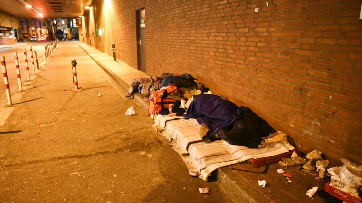 Die Kältewelle ist für Obdachlose lebensgefährlich