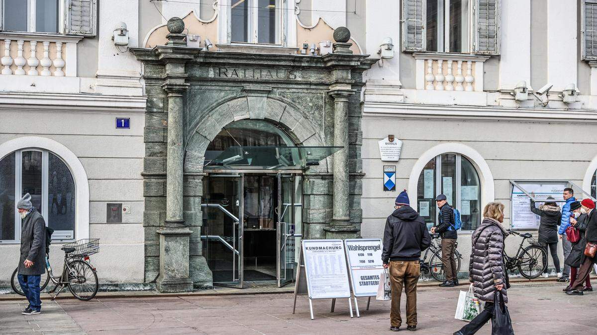 Im Klagenfurter Rathaus soll bald ein neuer Magistratsdirektor einziehen