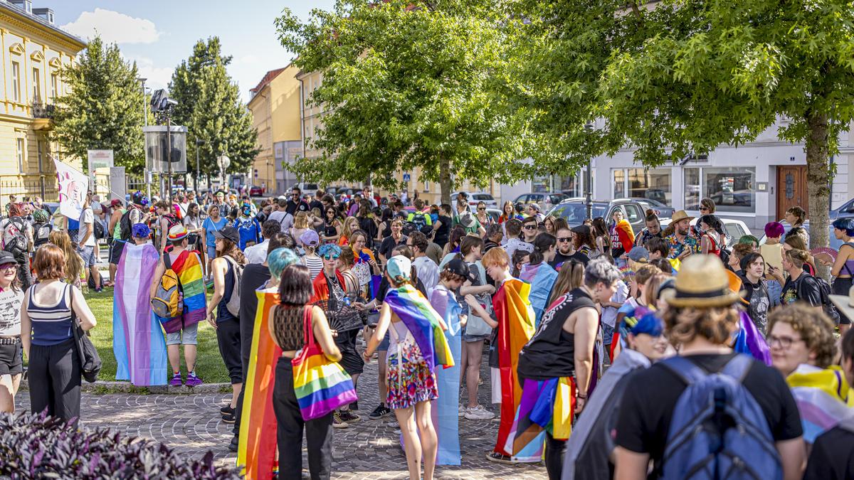 Pride Parade - Regenbogen Parade Klagenfurt Juli 2023