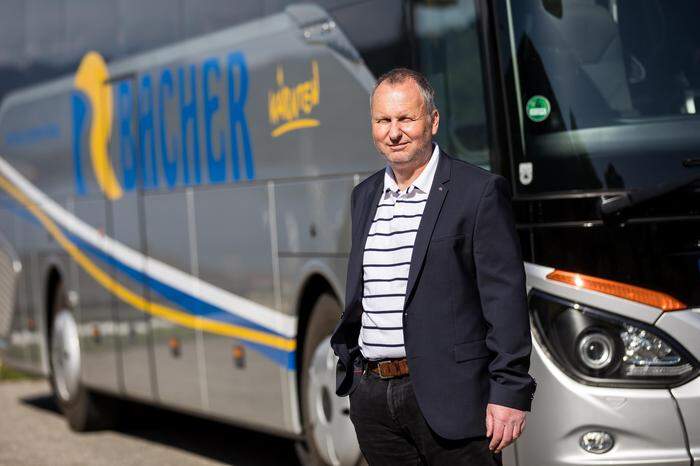 Martin Bacher ist Geschäftsführer der Kärnten Bus GmbH 