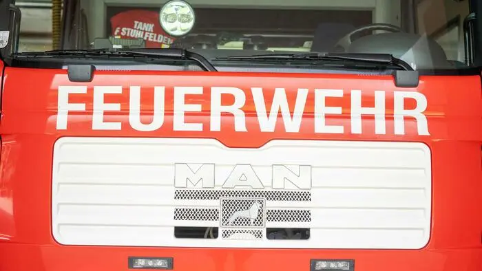 Die Feuerwehr musste zu dem Unfall ausrücken