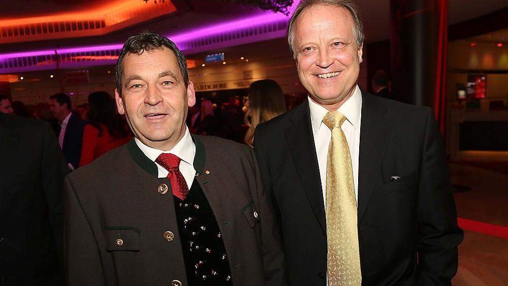 Helmut Nikel (links) und Karlheinz Klement wollen bei der Nationalratswahl antreten