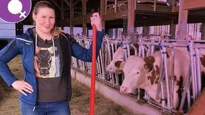 Stall statt Strand: Martina Hopf ist eine ungewöhnliche Influencerin