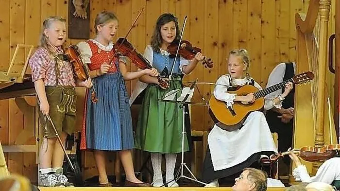 Am Ende wartet ein Abschlusskonzert auf die Eltern
