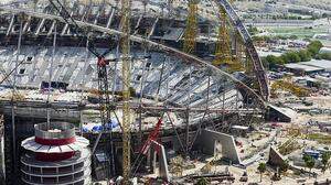 In Katar mussten neun Stadien gebaut werden. Die Bedingungen für die Arbeiter sorgen seit der WM-Vergabe für Kritik