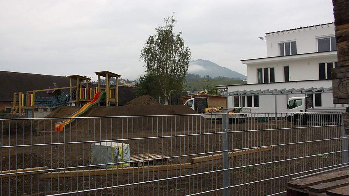 Der neue St. Veiter Kindergarten wird nicht rechtzeitig fertig