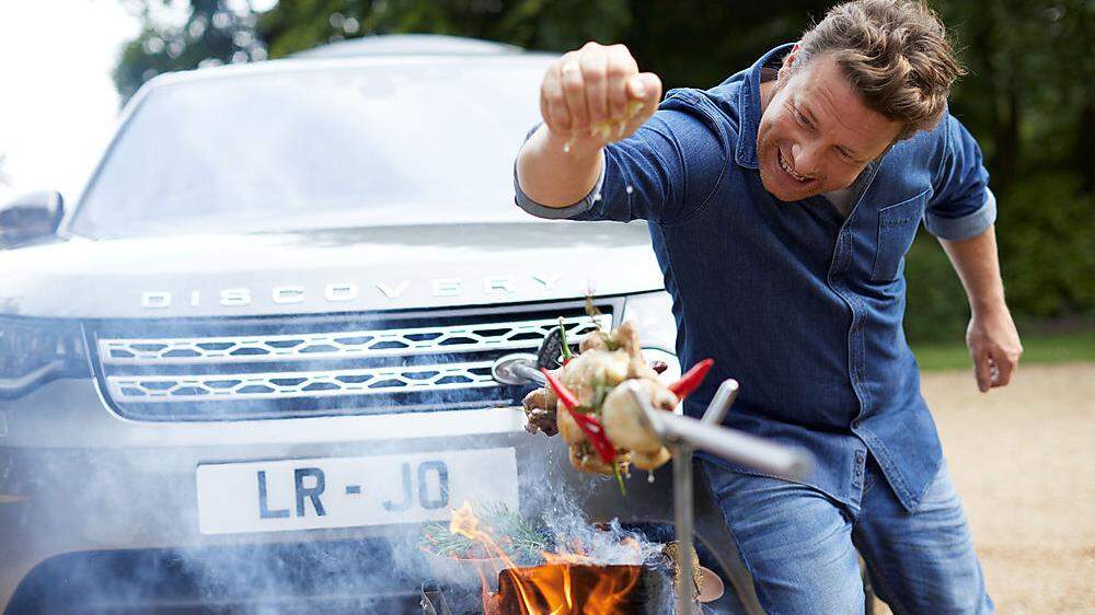Jamie Oliver und sein maßgeschneiderter Land Rover Discovery