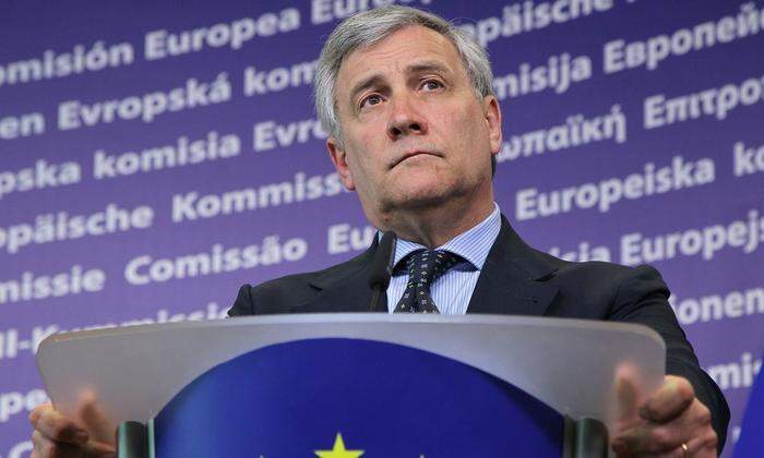 Antonio Tajani, Kandidat der Konservativen 