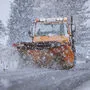Im Bezirk schneite es am Donnerstag zum zweiten Mal im heurigen Winter bis in tiefe Lagen