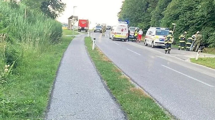 Der Feldkirchner wurde von der Rettung ins LKH Villach gebracht