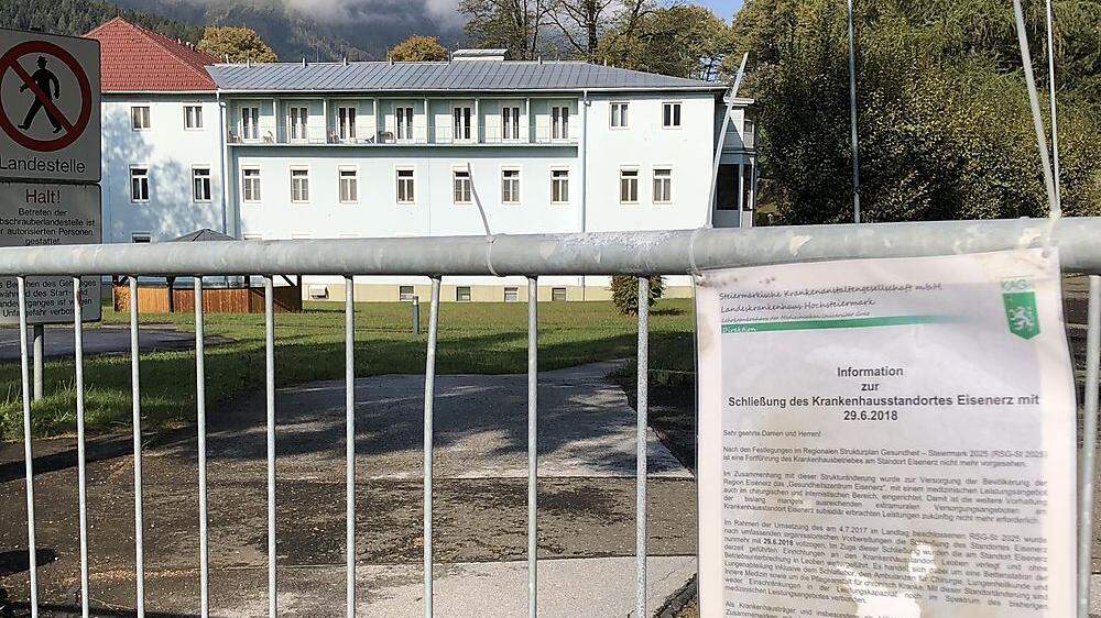 Der Dornröschenschaf des ehemaligen Spitals in Eisenerz soll 2020 zu ende sein
