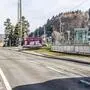 Eine Straße | Hier, nahe des Bahnhofes Faak am See, kam es zu der Tragödie