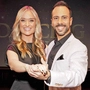 Corinna Kamper aus Bruck mit ihrem Tanzpartner Danilo Campisi 